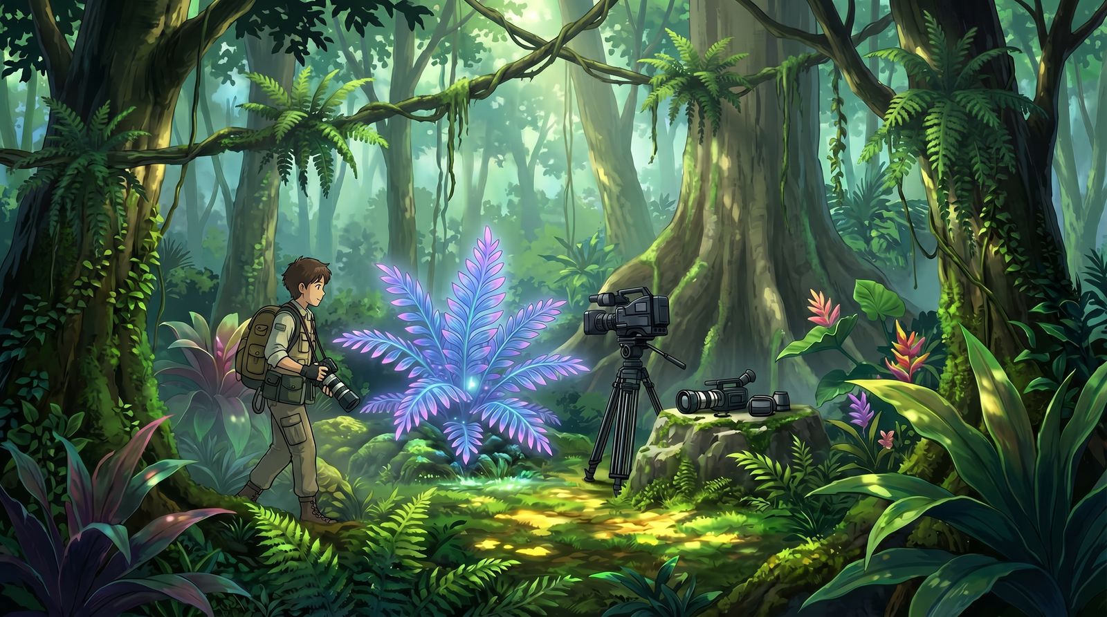 抖阴建刚与远方-海南热带雨林植物记录视频